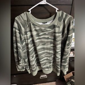 Camo sweater